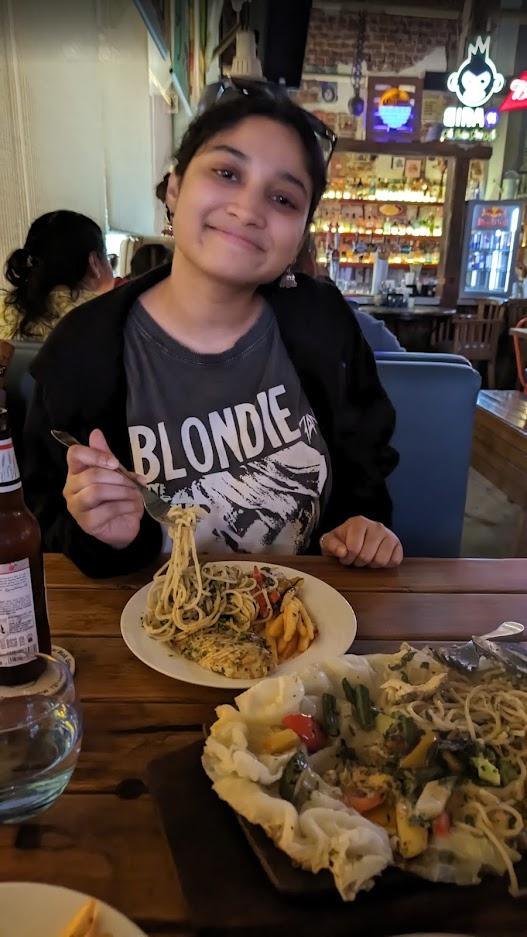 Rashi eating