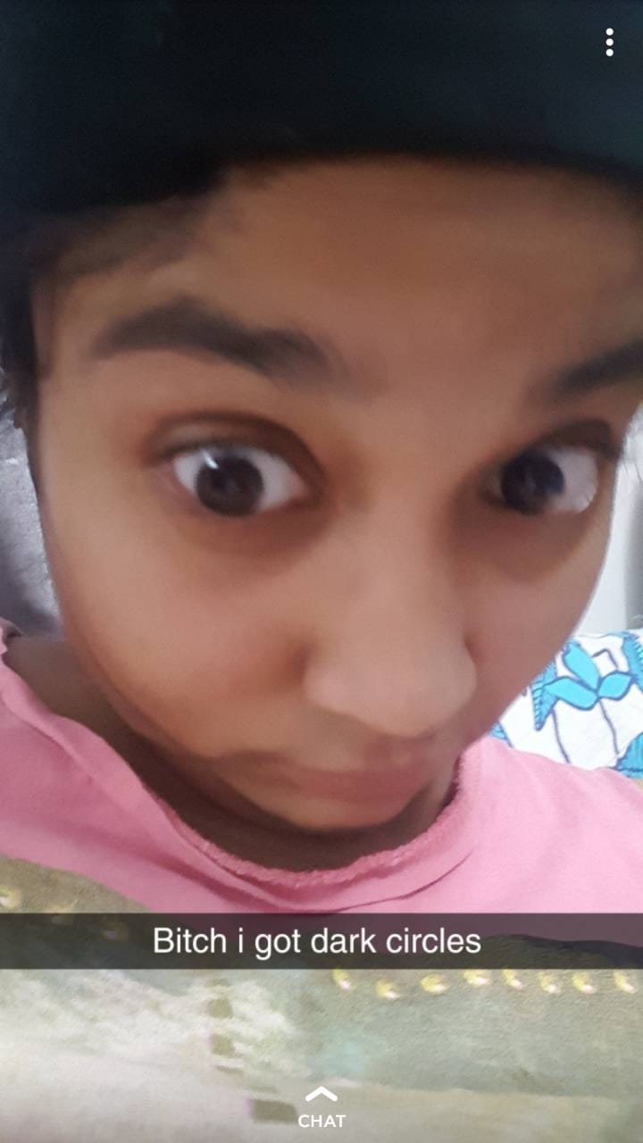 Rashi, extreme close-up snapchat